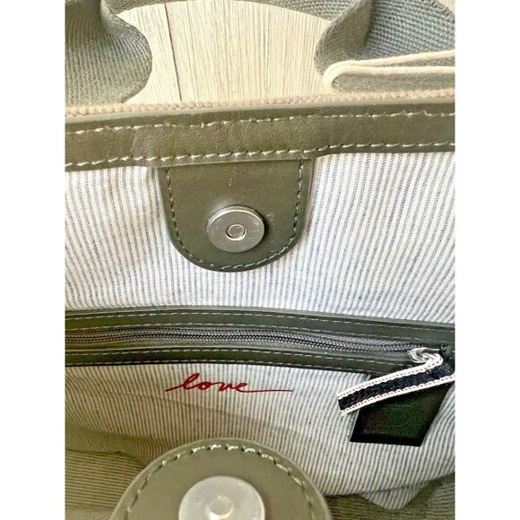 NWT ED Ellen DeGeneres Laurl Crossbody Handbag PARSLEY GREEN Purse New - Picture 8 of 12